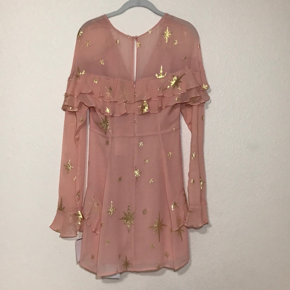 Last one! For Love and Lemons Gilded Star Dress - Picture 5 of 6